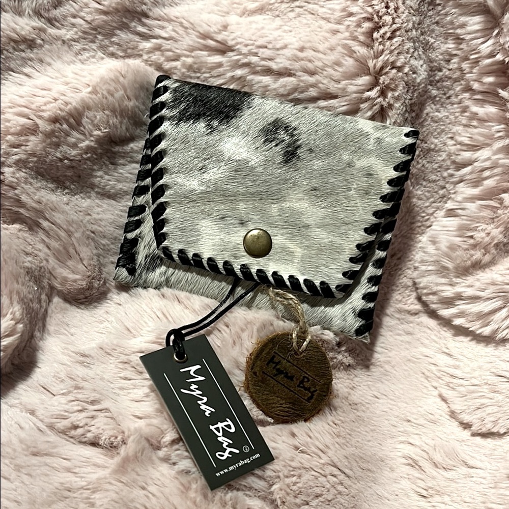 Myra Bag Widget Coin Purse Cowhide